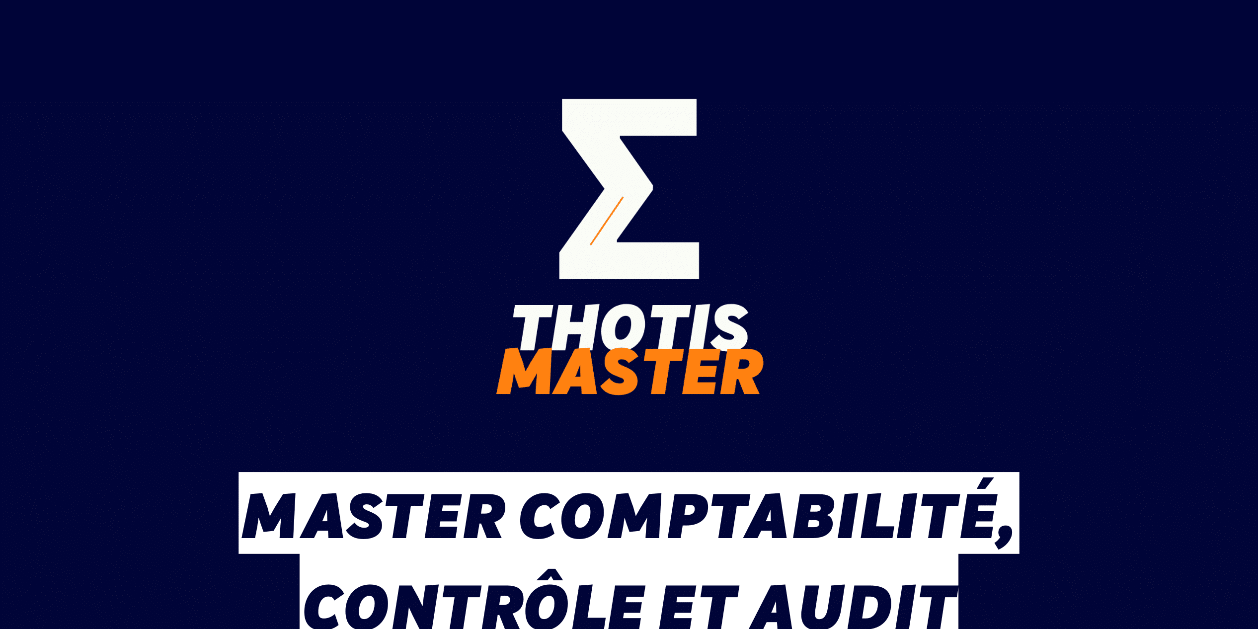 Master Comptabilité, contrôle et audit
