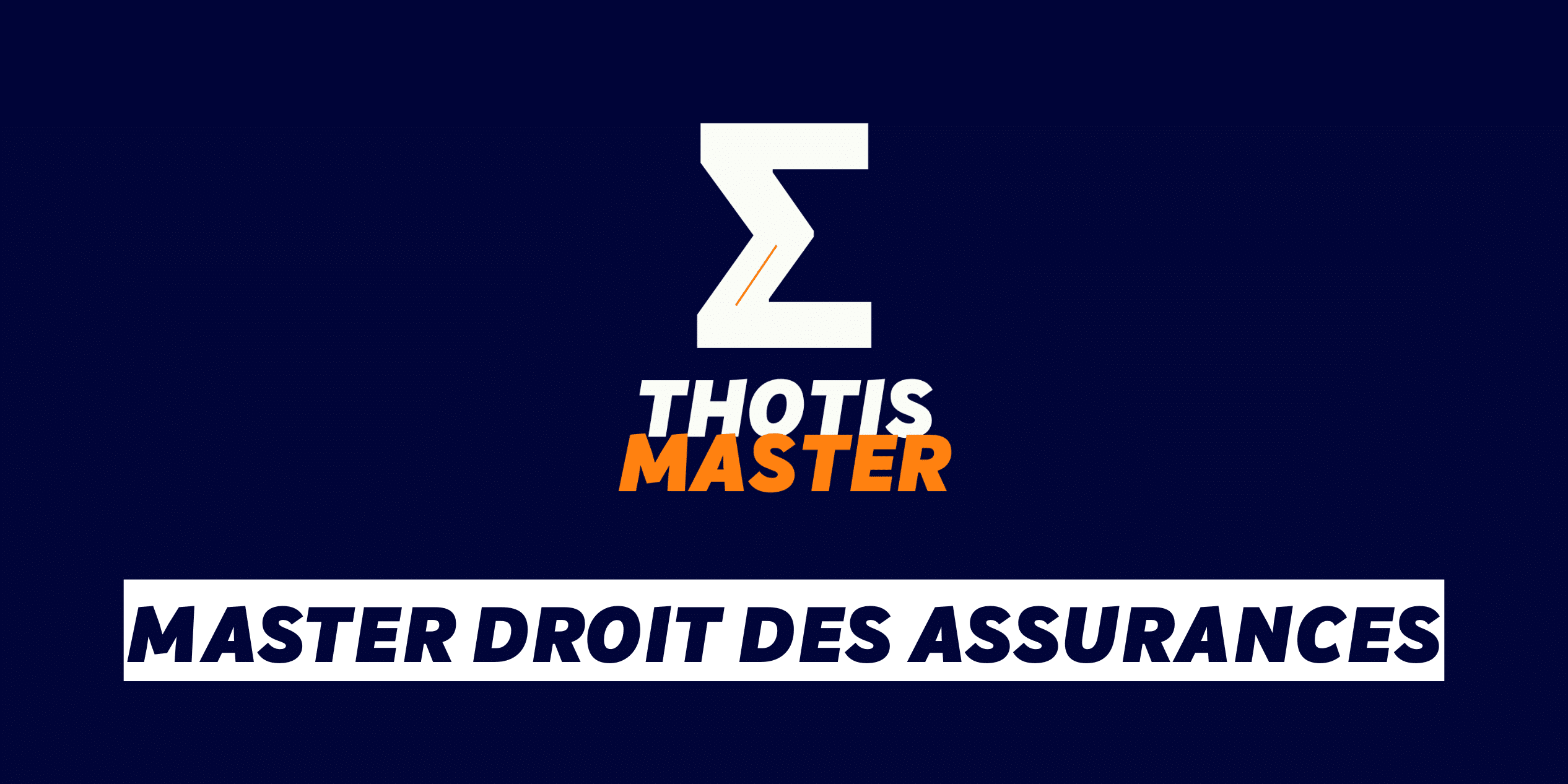 Master Droit des assurances Master Droit des assurances