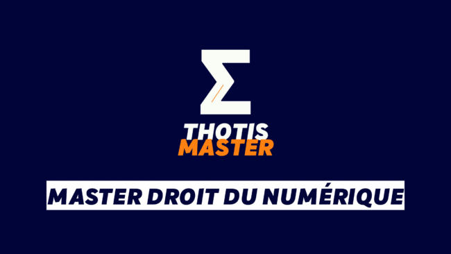 Master Droit du Numérique Master Droit du Numérique