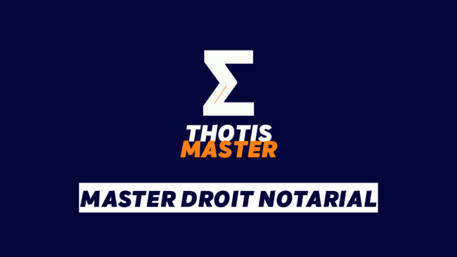 Master Droit notarial Master Droit notarial