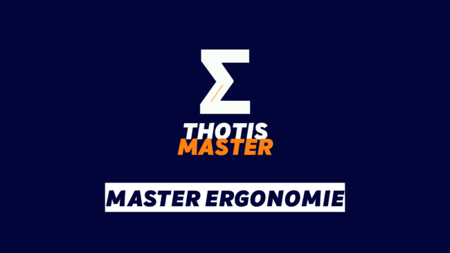Master Ergonomie Master Ergonomie