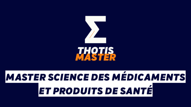 Master Science des médicaments et produits de santé Master Science des médicaments et produits de santé