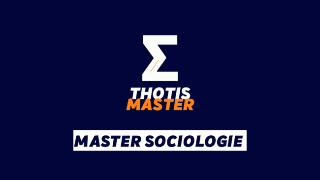 Master Sociologie Master Sociologie