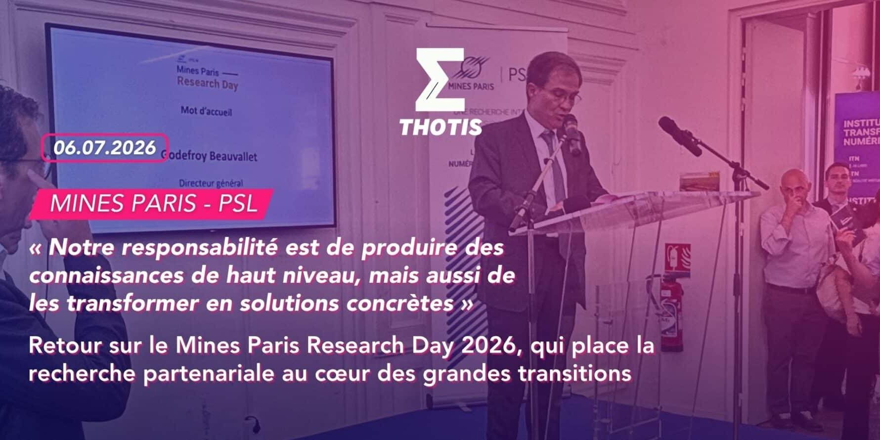 Retour sur le Mines Paris Research Day 2026, qui place la recherche partenariale au cœur des grandes transitions Retour sur le Mines Paris Research Day 2026, qui place la recherche partenariale au cœur des grandes transitions