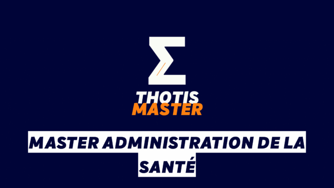 Master Administration de la santé Master Administration de la santé