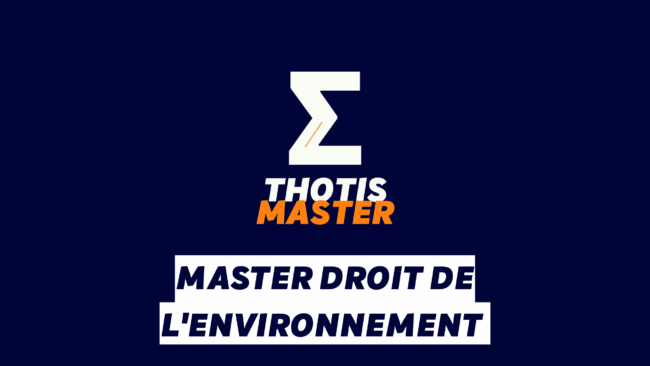 Master Droit de l’environnement Master Droit de l'environnement