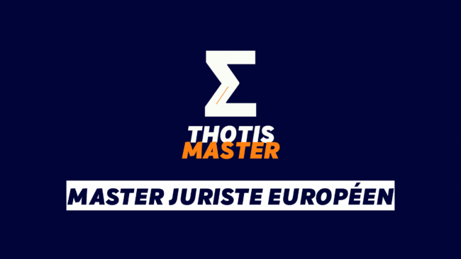 Master Juriste européen Master Juriste européen